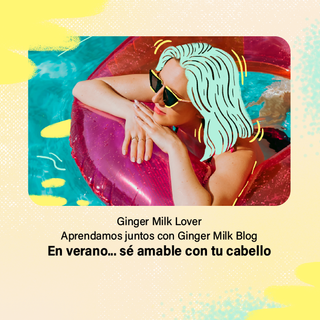 En verano… Sé amable con tu cabello