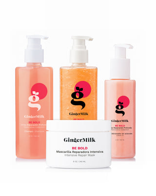Línea Be Bold | Kit Restaurador Capilar para cabello maltratados/dañados + totebag de regalo