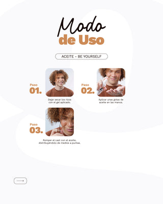 Aceite Finalizador de Rizos | BE YOURSELF | 120ml