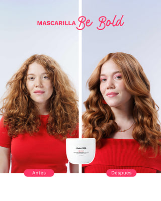 Mascarilla Capilar Reparadora para cabellos dañados y maltratados | BE BOLD | 240ml