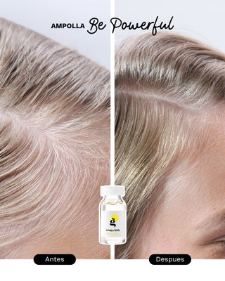 Ampolla Control caída del Cabello con Biotina | BE POWERFUL | 0.5 OZ / 15 ML