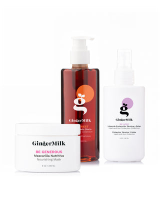 Kit Nutrición e Hidratación completa para todo tipo de cabello | con antioxidantes + totebag de regalo