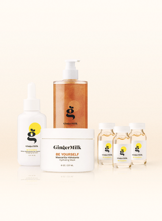Kit Hidratación + Crecimiento capilar Intensivo: Shampoo + Mascarilla + Serum + Ampollas