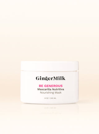 Mascarilla Capilar Nutritiva e Hidratante con proteínas | BE GENEROUS | 240ml