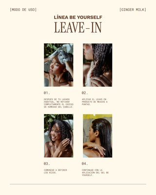 Leave-in | Para Cabellos Rizados, Ondulados y Crespos | BE YOURSELF | 250ml