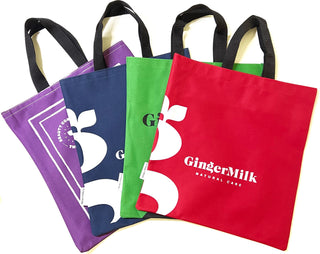 Ginger Milk Totebags